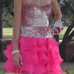 Pink Short Formal